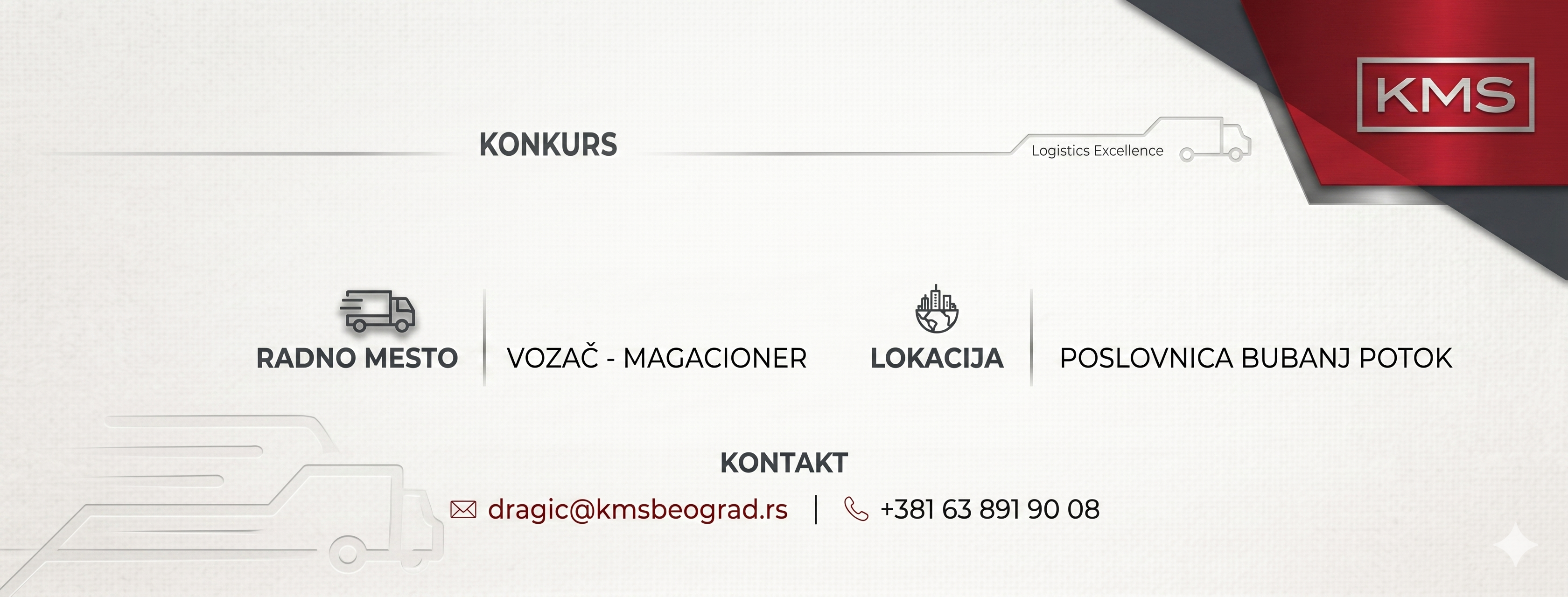 KONKURS - BUBANJ POTOK